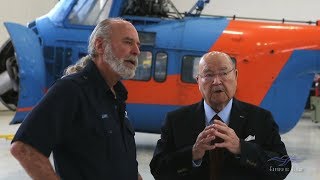 Sergei Sikorsky Visits Kermit    Sikorsky S55 & S39