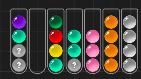 🔴BALL SORT PUZZLE GAME LEVEL 291 TO 295 #vhallenge#fun#highscore#puzzle#ballsort