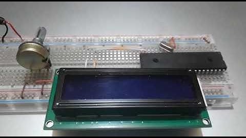 Desplazamiento de texto en LCD 2X16 PIC 16F877A CCS 5