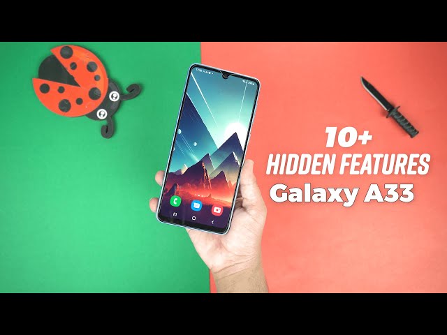 Samsung Galaxy A33 5G - Tips and Tricks! (Hidden Features) 