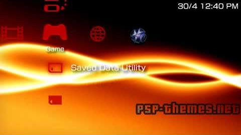 PSP Theme Red PSP Theme_2 PSP-Themes.NET