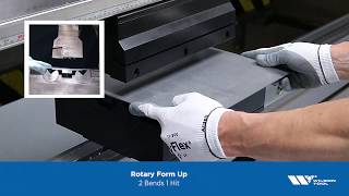 Rotary Tool Form Up Press Brake Application