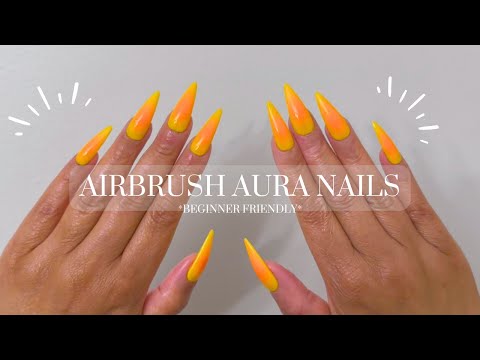 WATCH ME WORK, Aura Airbrush Nails