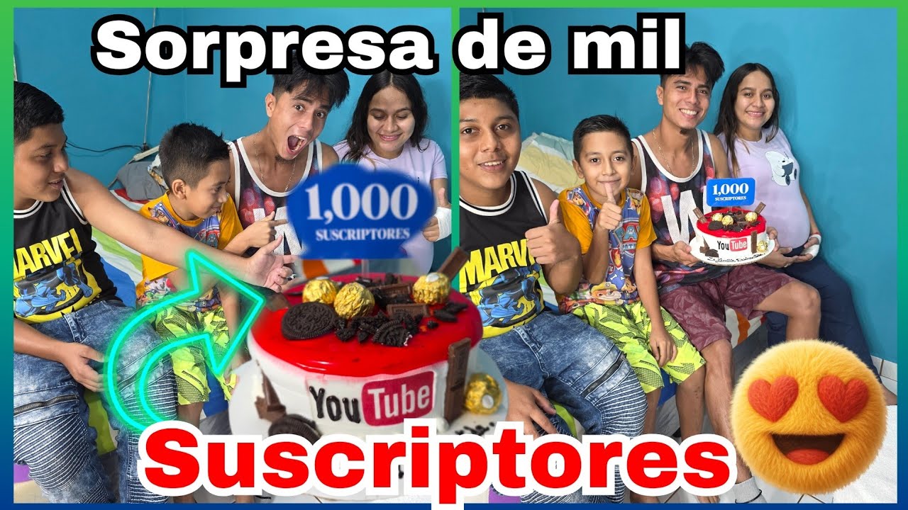 Miren la sorpresa que me hicieron mis sobrinos por llegar a los mil suscriptores😱🥹❤️ Mil gracias😍🫶