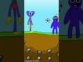 Rainbow Friends And Huggy Wuggy soccer #animation #story #shorts
