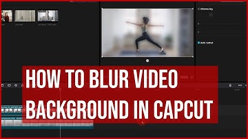 How to Blur Video Background in CapCut PC | Tutorial for Beginners | LESSON 13