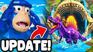 NEW OCEAN MAP UPDATE is HIDING SECRET WATER DINO in UG VR!