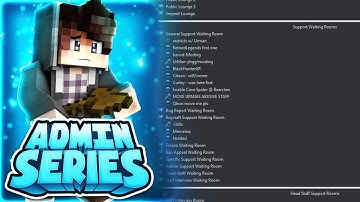 ViperMC Admin Series! Ep. 10 - SOTW Support rooms