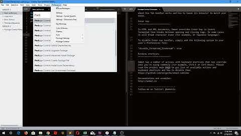 Sublime Text sideBarEnhancements