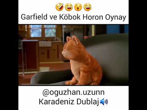 Garfield ve Köbok Horon Oynay - Karadeniz Dublaj
