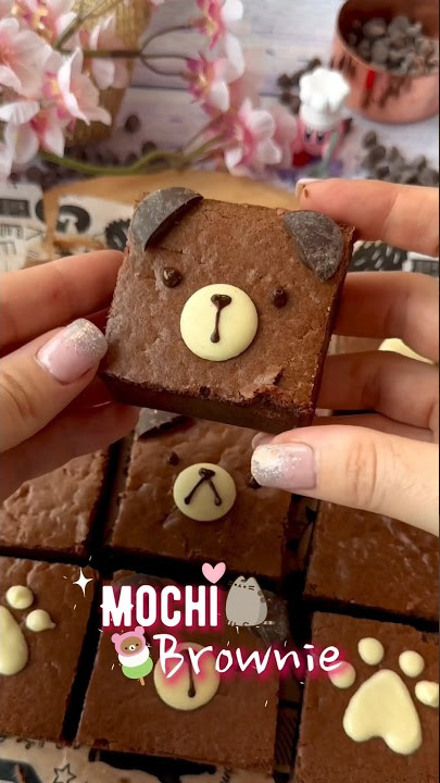¿Conoces los mochi brownies? #recetas #recetasfaciles #chocolate