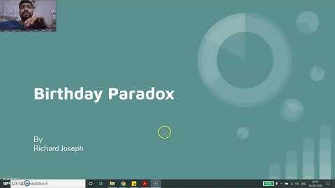 Birthday Paradox - Probabilistic Analysis, Randomized Algorithm and Indicator Random Variable
