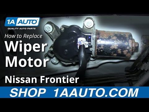 Video: Bagaimana cara melepas wiper arm pada Nissan Frontier?