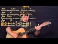 While My Guitar Gently Weeps (Beatles) Strum Guitar Cover Lesson with Chords/Lyrics
