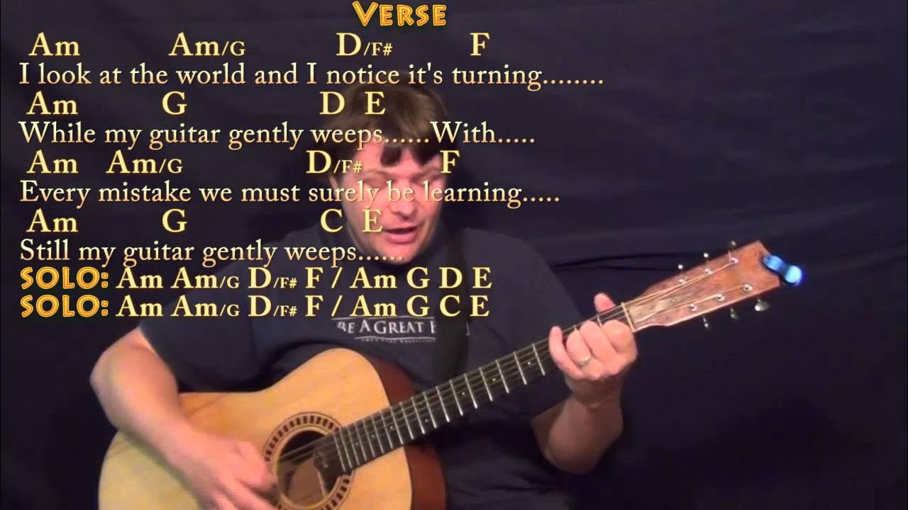 While my guitar gently weeps текст. The beatles - while my guitar gently weeps.