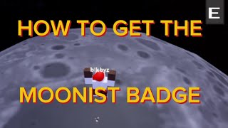 Tutorial of how to get the moonist🌑 badge! In ability wars on Roblox!