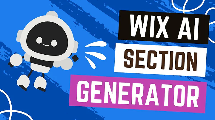 How To Use Wix AI Section Generator