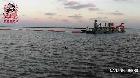 Application of dredging pipeline produced by Nanjing DEERS in dredging project