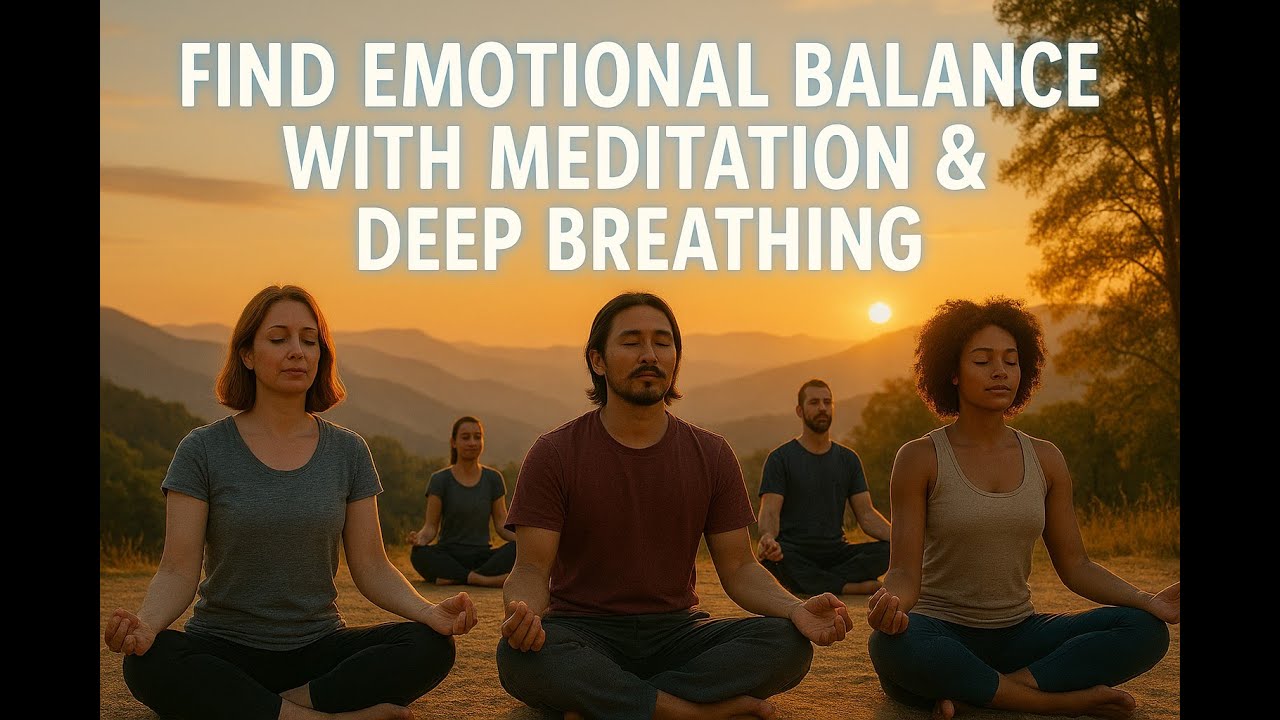 Find Emotional Balance with Meditation & Deep Breathing