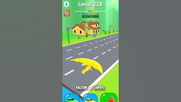 🔥 Shape - Shifting & Transform The Character 👀 Level 228 #shapeshifting #gameplay #shorts