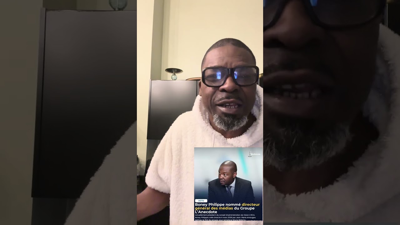 Boney Philippe nommé DG des médias du groupe l’anecdote.