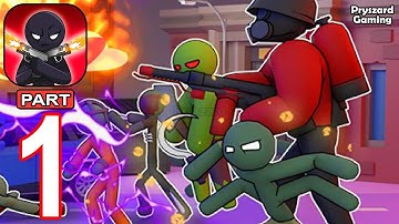 Stickman Survivors - Stickman Army Commander - Android Gameplay Part #1