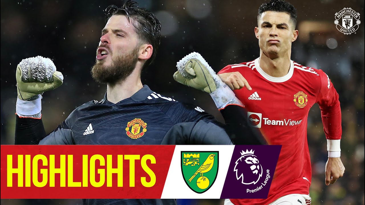 De Gea stars as Ronaldo goal seals the three points | Highlights | Norwich 0-1 Manchester United -