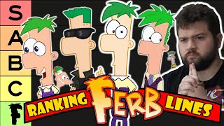 I Ranked ALL of Ferb's Lines