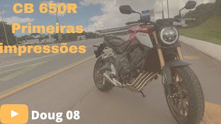 Cb 650r primeiras impressões