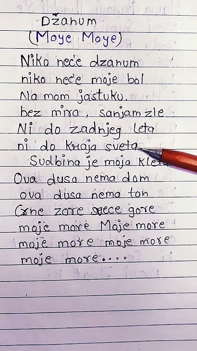Dzanum (moye moye ) song (lyrics)-Teyadora #viral #shorts #lyrics #moyemoye