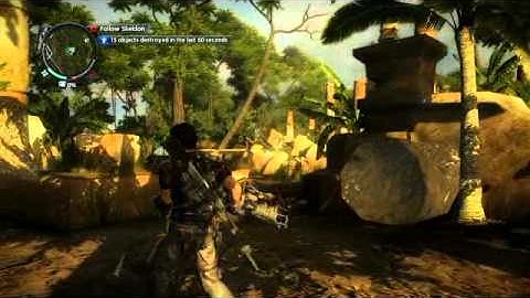 Just Cause 2 Mini Gun Bug LOL