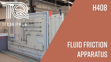 Exploring Fluid Friction and Flow Measurement | TecQuipment H408 Engineering Teaching Apparatus