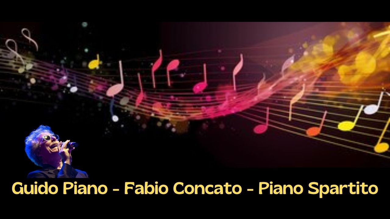Guido Piano - Fabio Concato - Piano Spartito