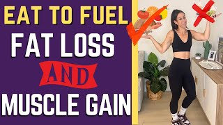 What To EAT Before And After A Workout For FAT LOSS & MUSCLE GAIN