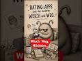 Dating App Wisch und weg #shorts #missmutmonster #datingapps #tinder #schlechtelaune #sarkasmus
