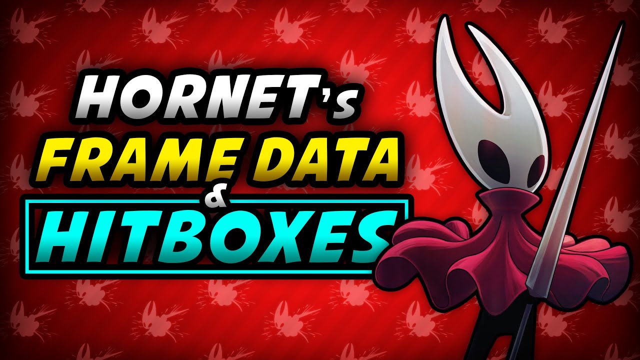 Hornet's Frame Data & Hitboxes - Hollow Knight Silksong - YouTube