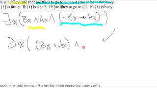 Example Problem Demo: Unit 5 Basic Symbolizations