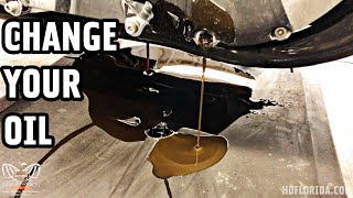 How to PROPERLY Check and Change Oil and Fluids On Your HarleyDavidson | Tampa Harley Service