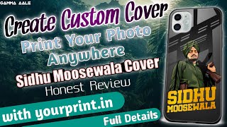 Create Custom Back Cover on yourprint | SIDHU MOOSEWALA Back Cover | How to use Yourprint website 🥰 screenshot 4