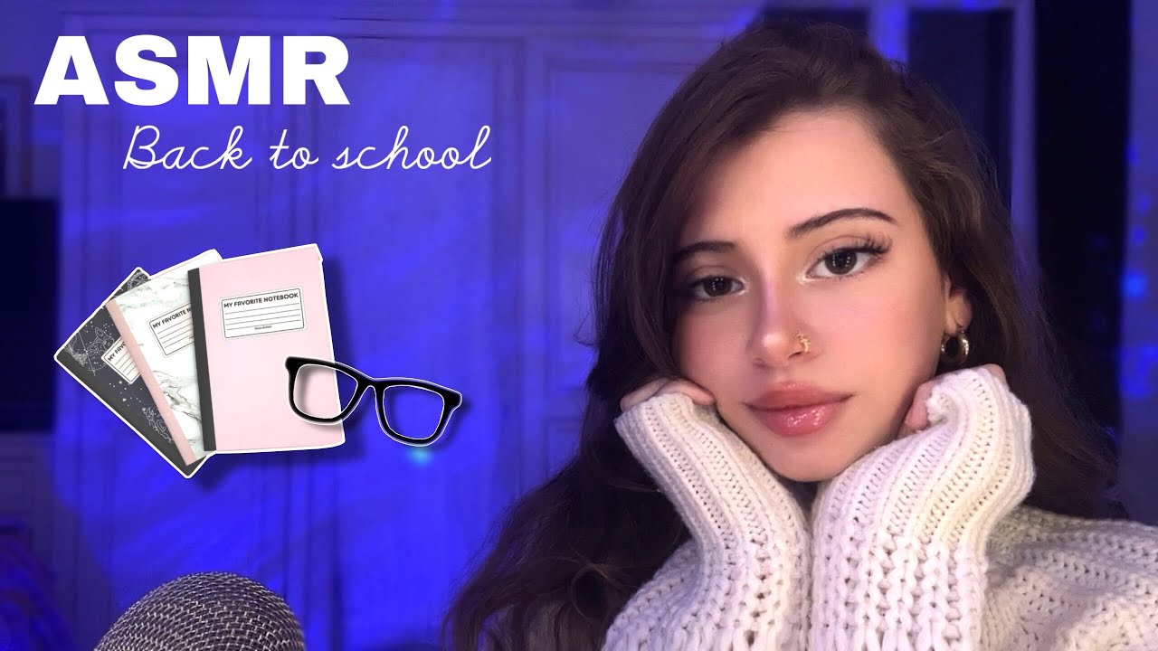 ASMR | Back to school 🖋️ (tout va bien, je suis là🫶🏻)