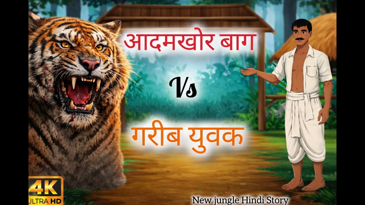 बिना तलवार के जीती जंग 🔥 | Ek Yuvak Ne Aadamkhor Bagh Ko Aise Hara Diya|Hindi stories|Toon Street