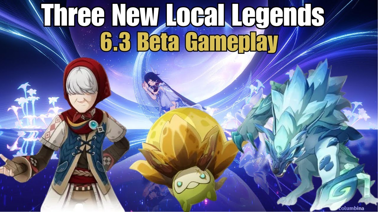 Nod-Krai Is Getting 3 New Local Legends… Columbina Gameplay