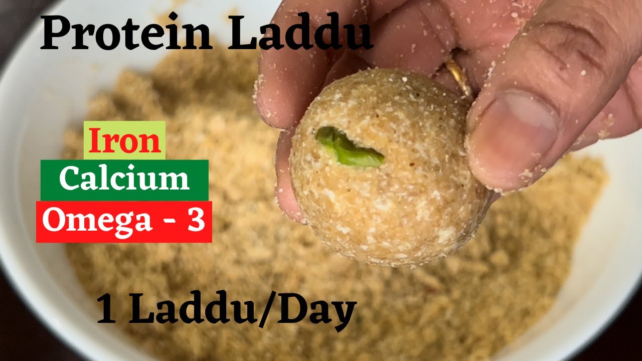 High Protein Laddu It May Help For Hair Growth, Good Health & Skin