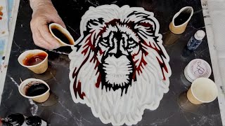 #1453 Incredible Details In My New Resin Lion