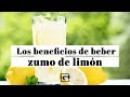 Zumo de limón: propiedades y beneficios