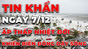 🔴TRỰC TIẾP: Cảnh báo áp thấp nhiệt đới trên Biển Đông | Tin tức 24h