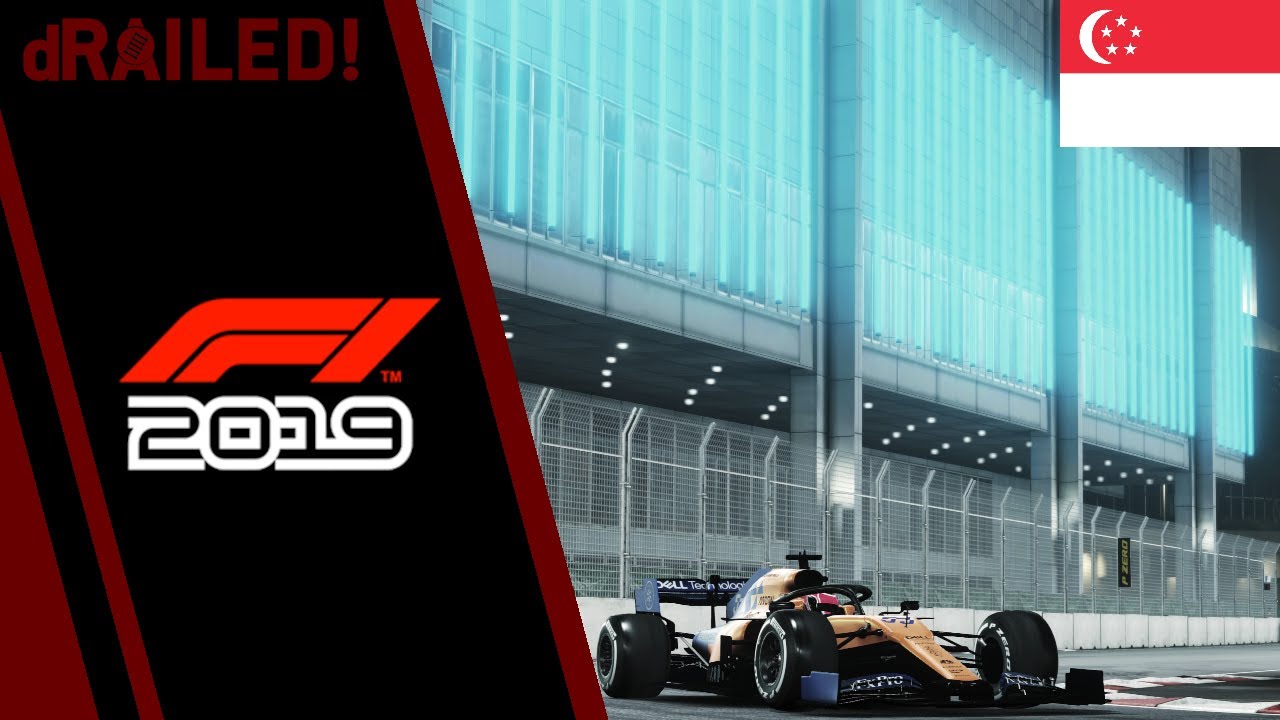 FLASHING LIGHTS F1 2019 career Singapore GP (Race 15/21) YouTube
