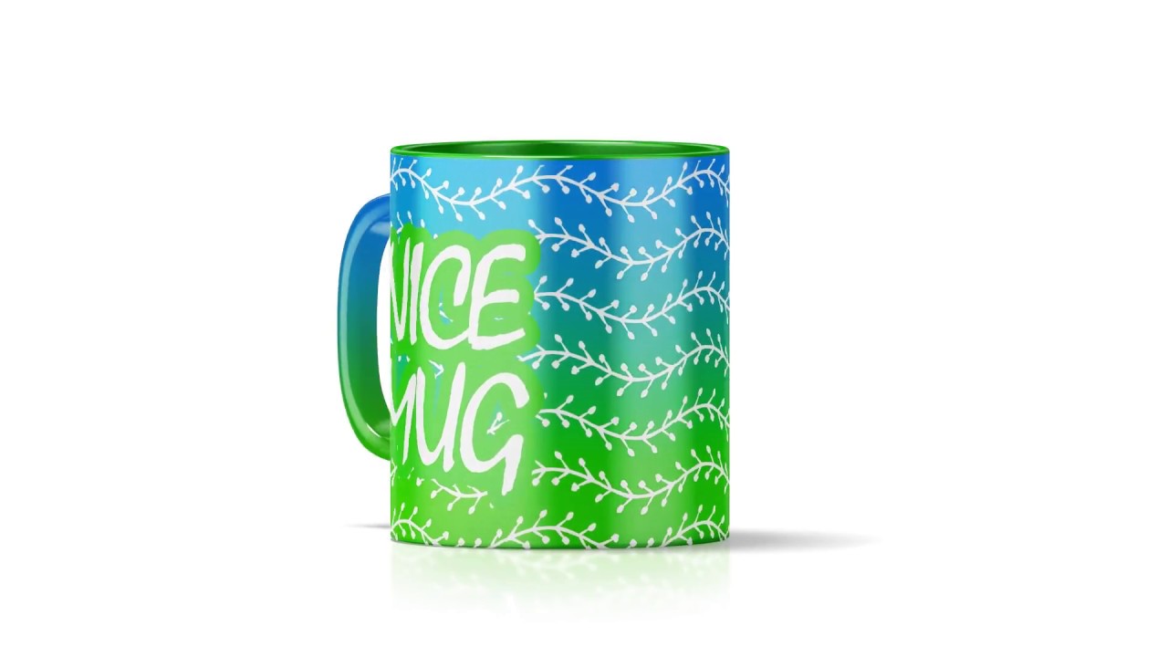 Download Mug Animated Mockup | front view - YouTube