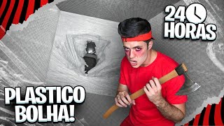 PRESOS DENTRO DE 100 CAMADAS DE PLÁSTICO BOLHA! (CONSEGUIMOS SAIR?)