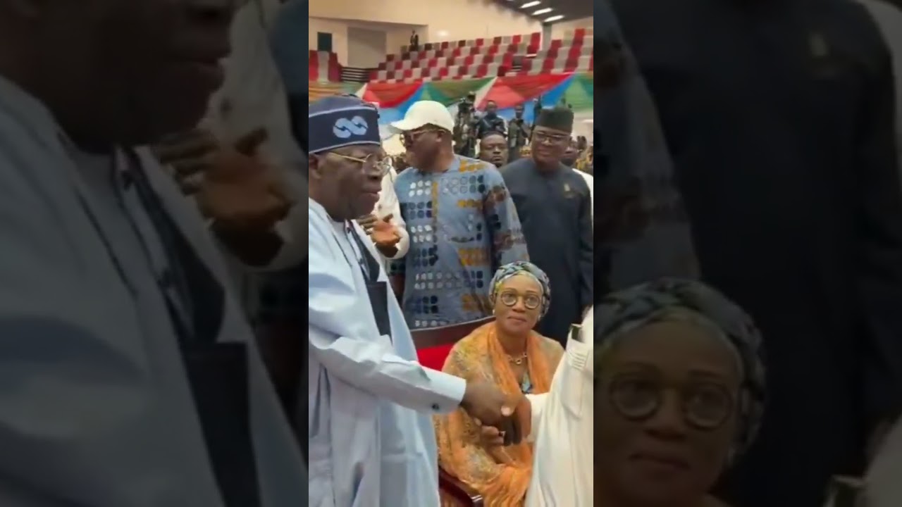 Moment President Tinubu danced on stage after emerging APC presidential candidate 😂